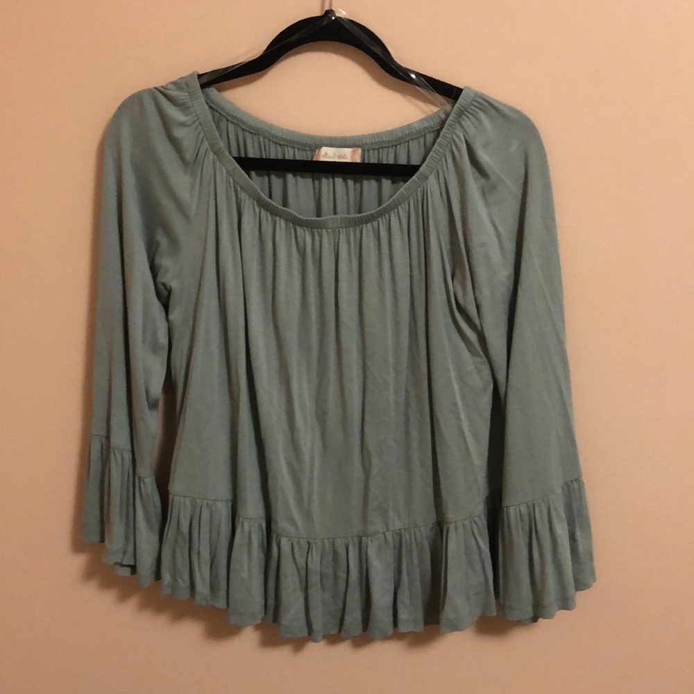 Off the shoulder shirt
